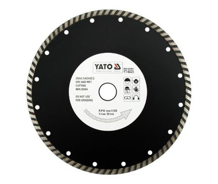 Disc Diamantat 230.mm - Turbo - Yt-6025